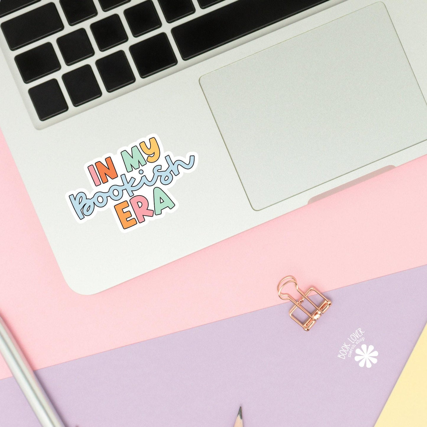 In My Bookish Era Stickers / Bookish Stickers / Book Lover Gift / Bookish Merch / Kindle Sticker / Smut Reader / Reading Lover / E-Reader