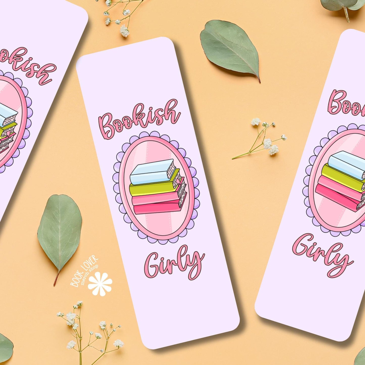Bookish Girly Bookmark / Pink Bookmark / Book Lover Gift / Bookish Merch / Smut Reader / Reading Lover