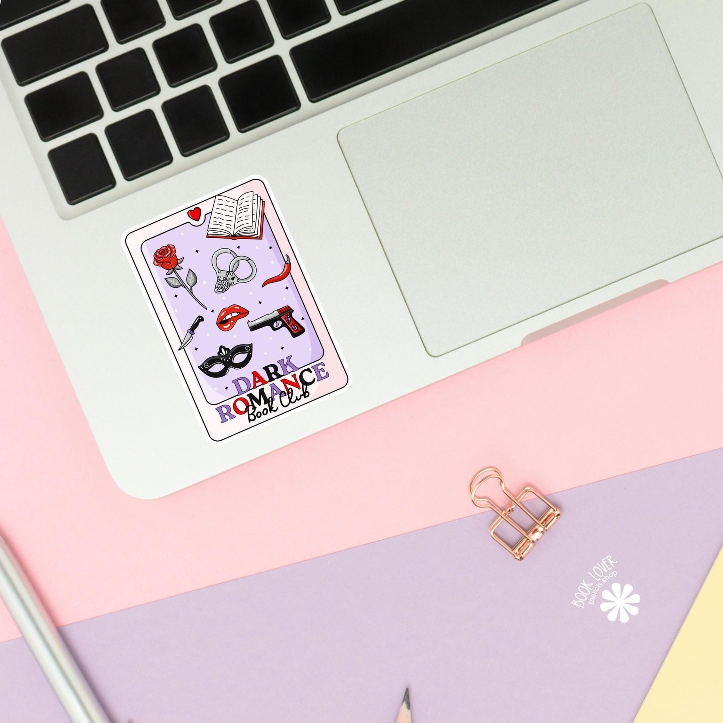 Dark Romance Book Club Stickers / Bookish Stickers / Book Lover Gift / Bookish Merch / Kindle Sticker / Smut Reader / Reading Lover