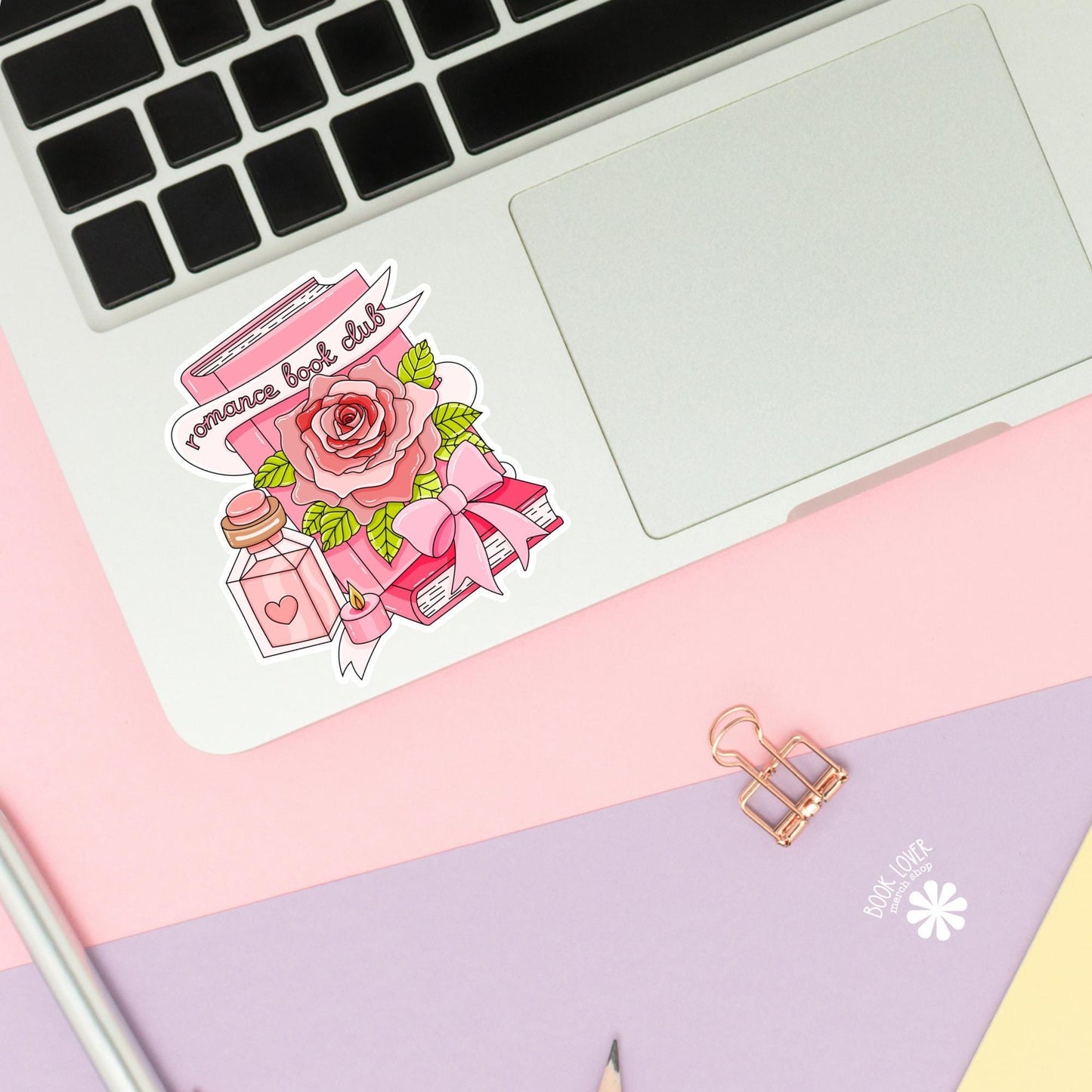 Romance Book Club Stickers / Bookish Stickers / Book Lover Gift / Bookish Merch / Kindle Sticker / Smut Reader / Reading Lover / E-Reader