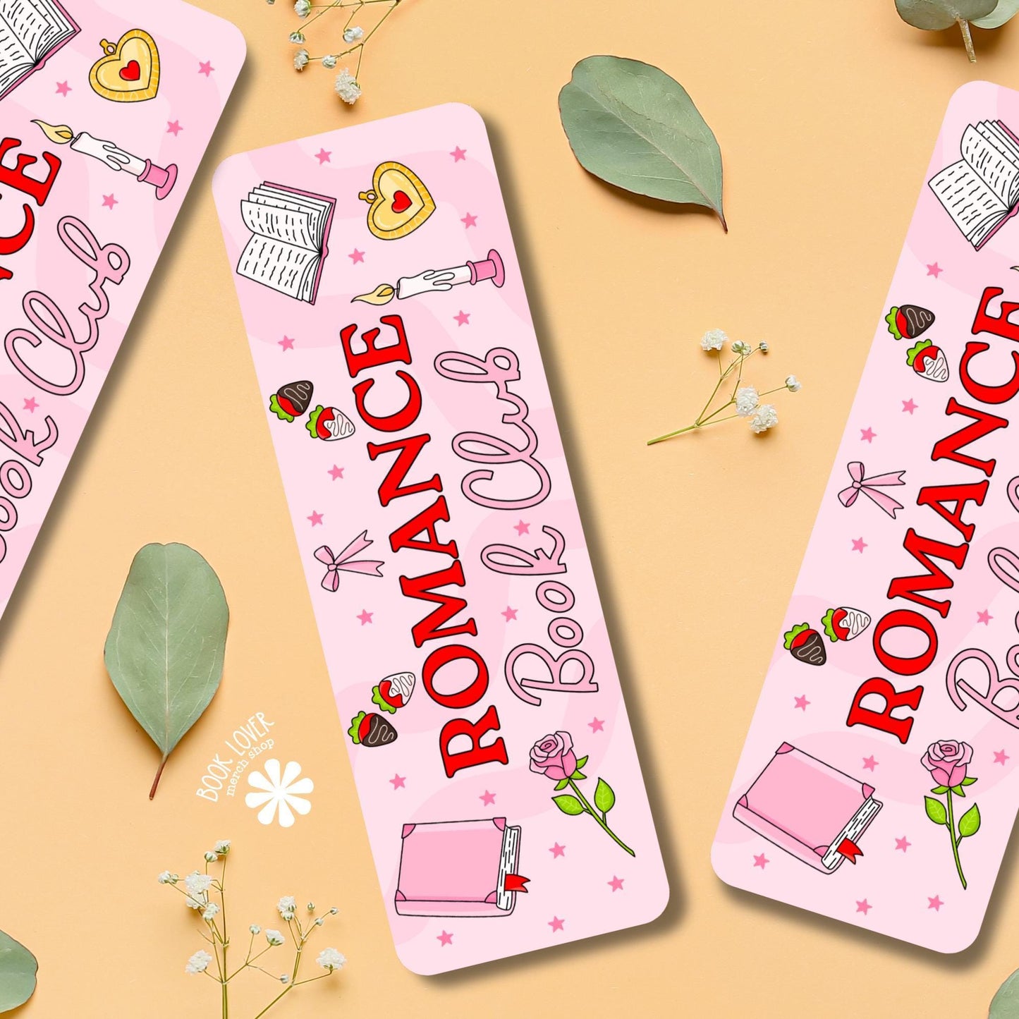 Romance Book Club Bookmark / Bookish Bookmark / Book Lover Gift / Bookish Merch / Romance Reader / Reading Lover