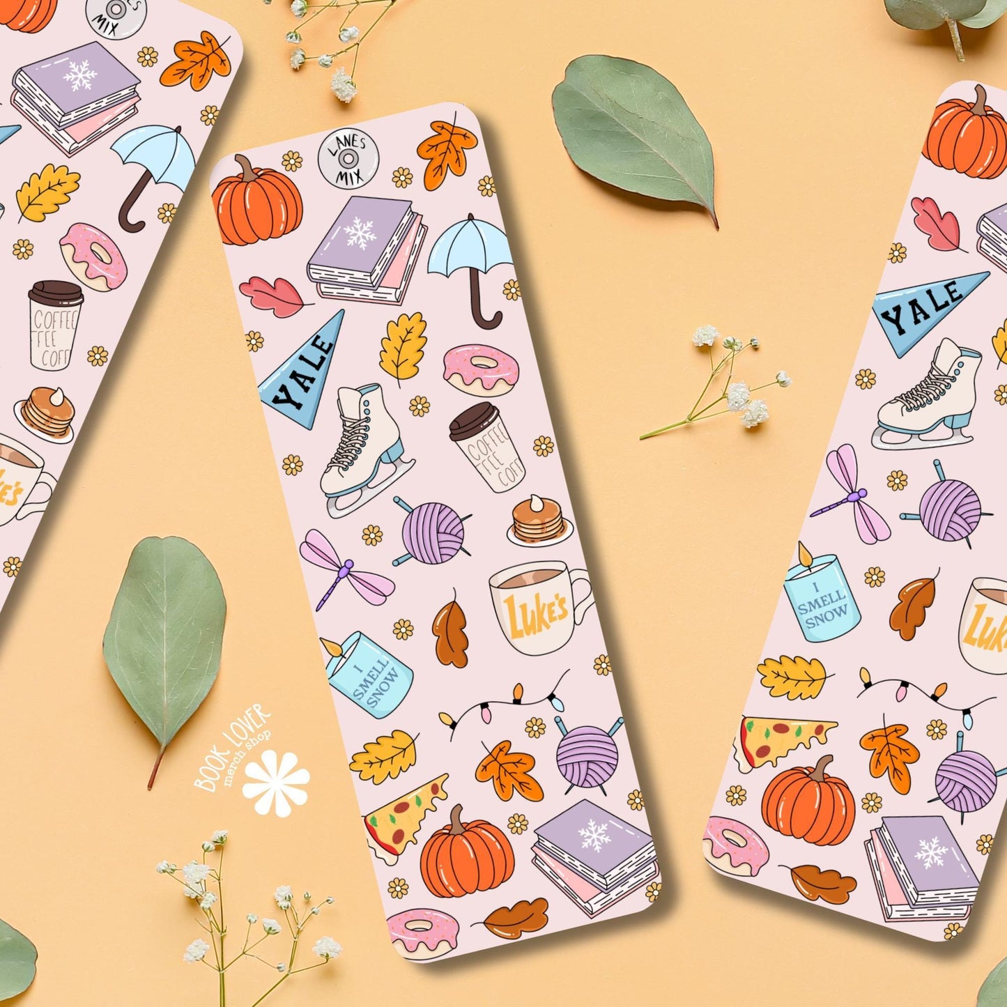 Gilmore Girls Bookmarks / Lukes Diner / Bookish Bookmark / Book Lover Gift / Bookish Merch / Smut Reader / Reading Lover