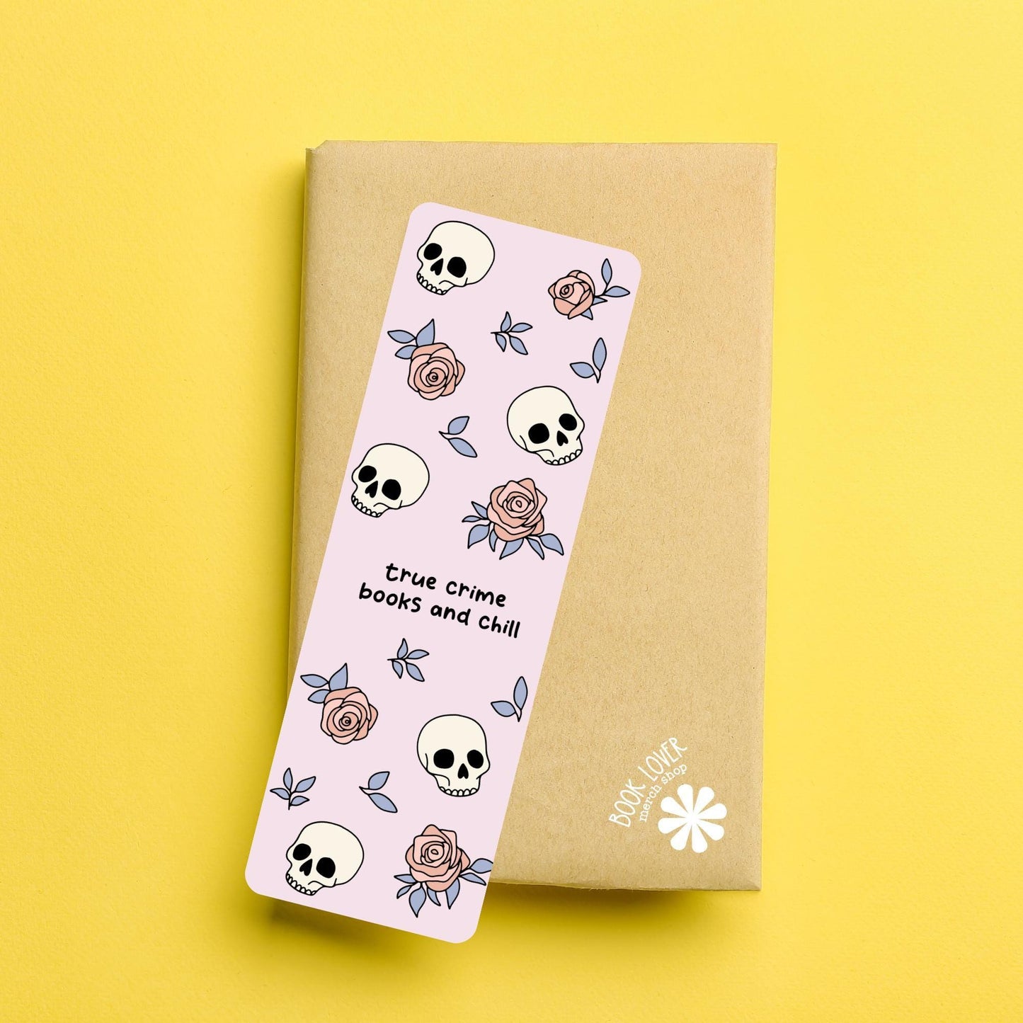 True Crime Bookmark / True Crime Books and Chill / Bookish Bookmark / Book Lover Gift / Bookish Merch / Smut Reader / Reading Lover