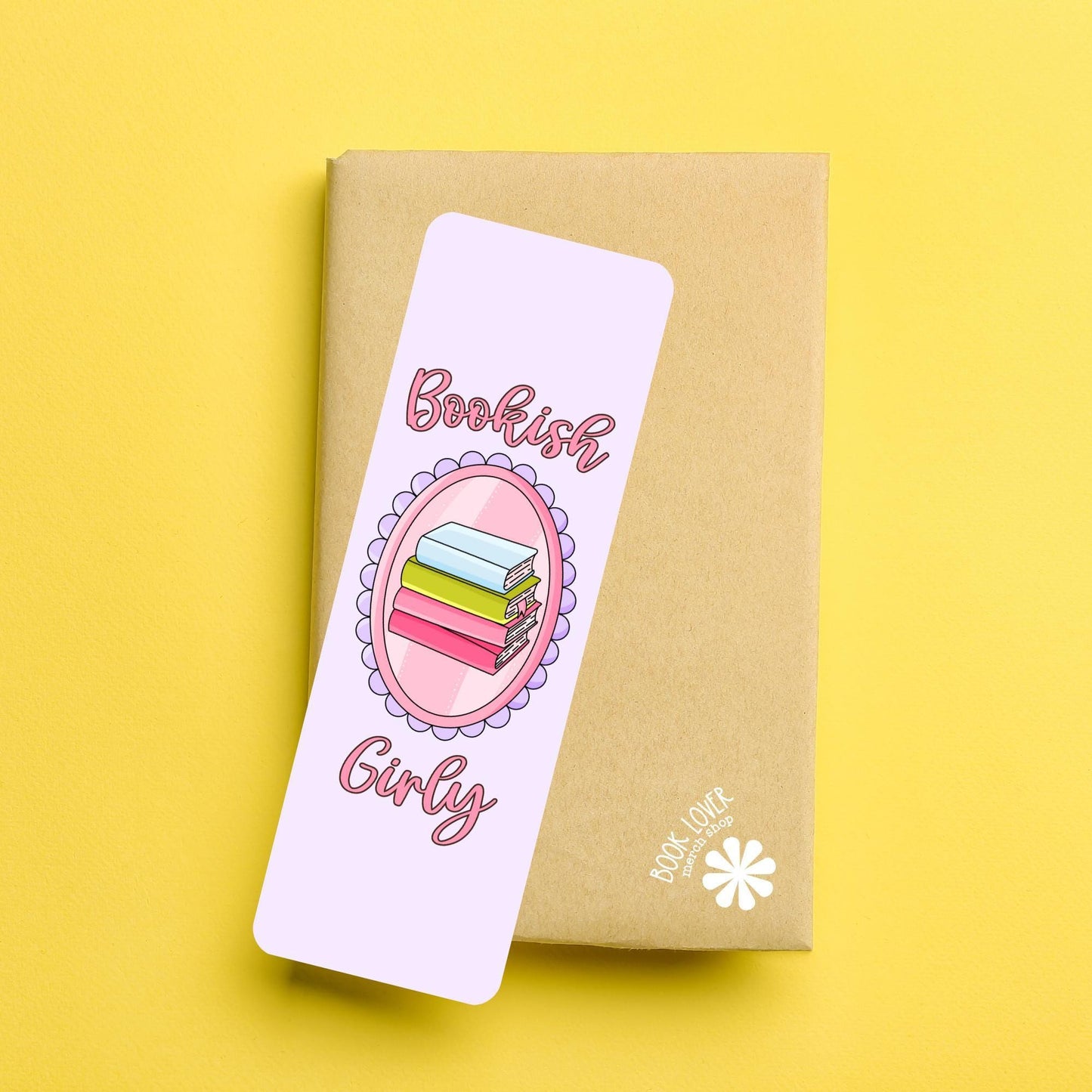 Bookish Girly Bookmark / Pink Bookmark / Book Lover Gift / Bookish Merch / Smut Reader / Reading Lover