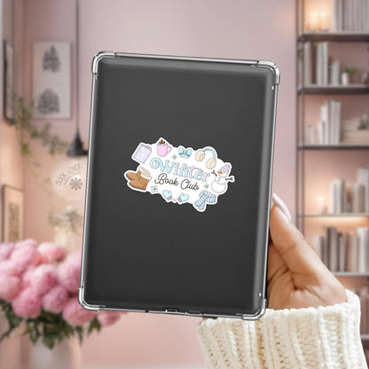 Winter Book Club Stickers / Bookish Stickers / Book Lover Gift / Bookish Merch / Kindle Sticker / Smut Reader / Reading Lover / E-Reader