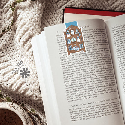 Winter Bookshelf Magnetic Bookmark / Fantasy Bookish Bookmark / Book Lover Gift / Bookish Merch / Smut Reader / Reading Lover