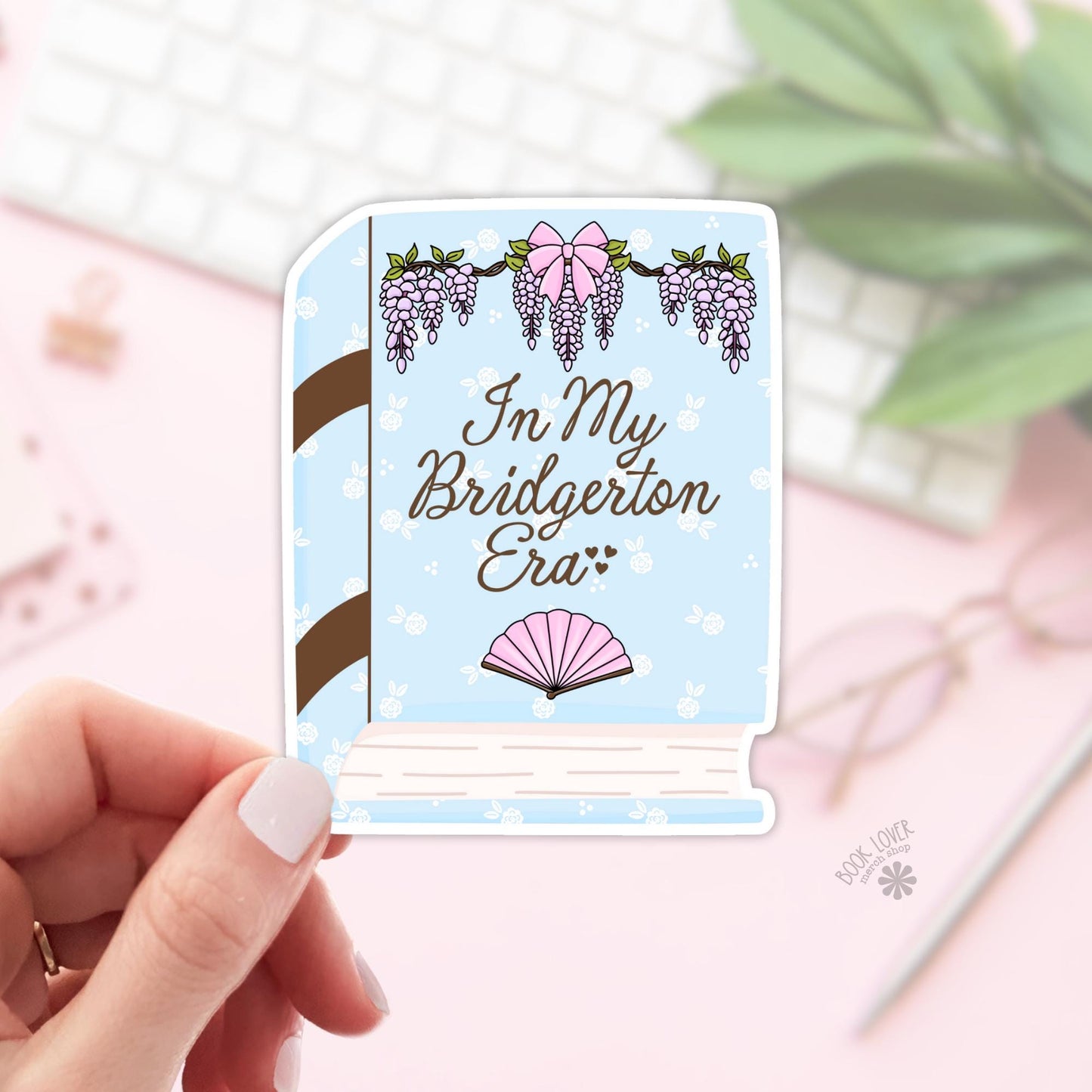 In My Bridgerton Era Stickers / Bookish Stickers / Book Lover Gift / Bookish Merch / Kindle Sticker / Smut Reader / Reading Lover / E-Reader