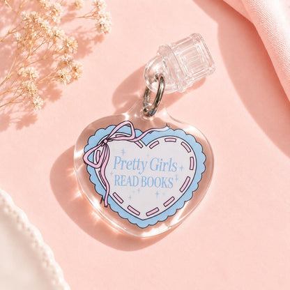 Coquette Pink Bow USB C dust plug, Kindle charm