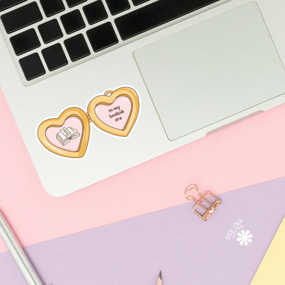 In My Bookish Era Stickers / Bookish Stickers / Book Lover Gift / Bookish Merch / Kindle Sticker / Smut Reader / Reading Lover / E-Reader