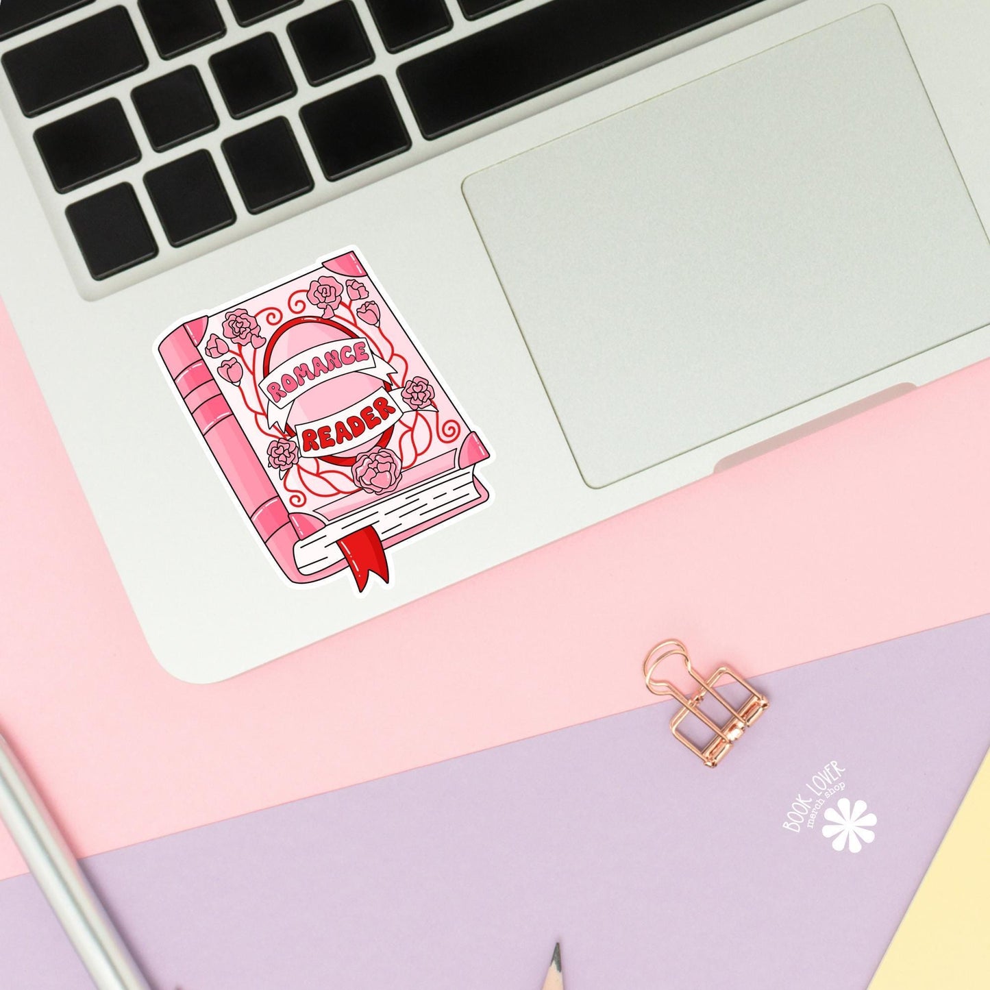 Romance Reader Stickers / Bookish Stickers / Book Lover Gift / Bookish Merch / Kindle Sticker / Smut Reader / Reading Lover / E-Reader