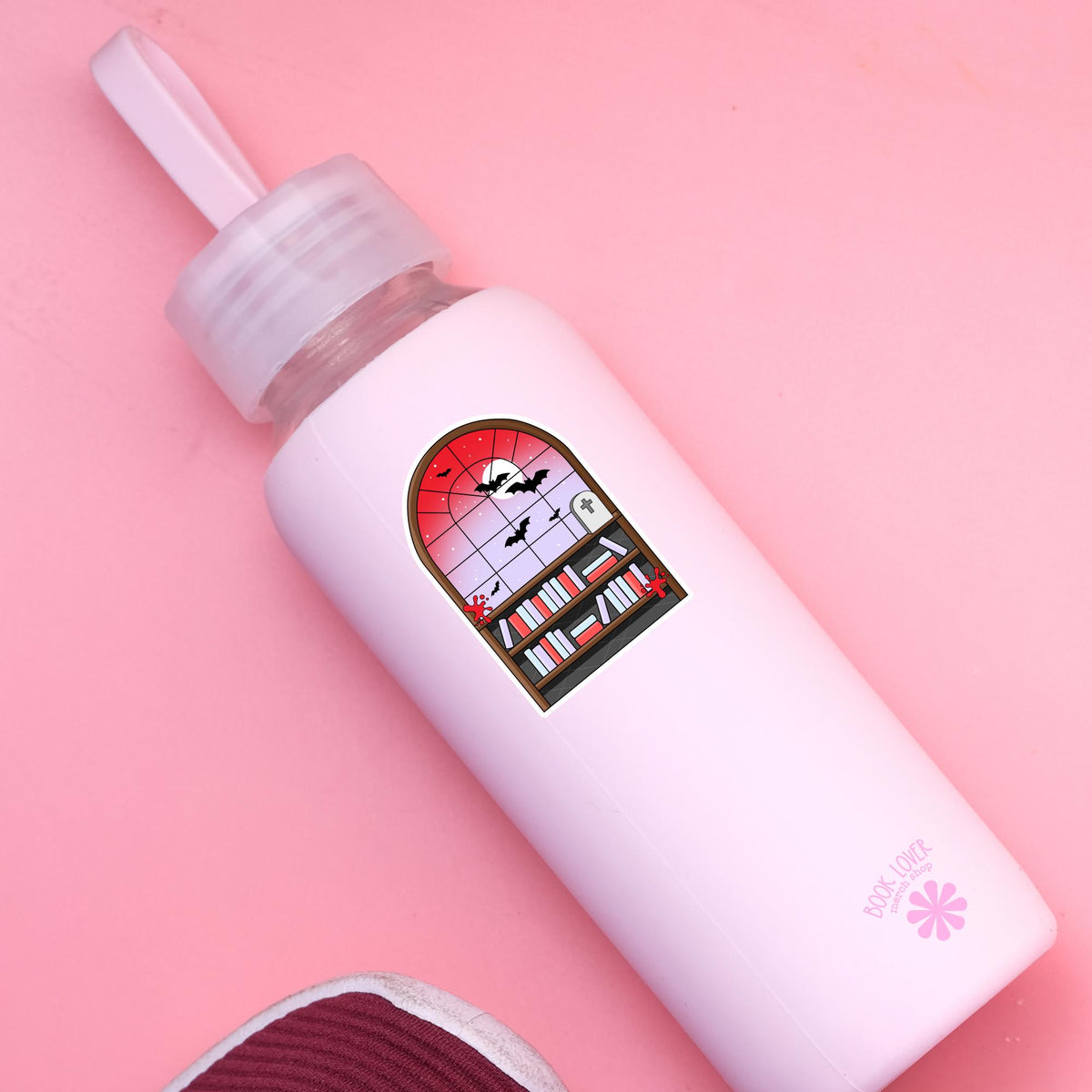 Horror Reader Shelves Stickers / Spooky Bookish Stickers / Book Lover Gift / Bookish Merch / Kindle Sticker / Halloween Reading
