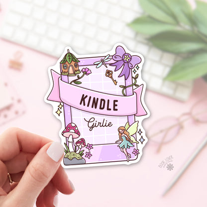 Fairy Tale Kindle Sticker | Girlie Bookish | Fantasy Reader Gift