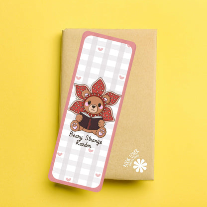Beary Strange Reader Bookmark / Bear Bookish Bookmark / Book Lover Gift / Bookish Merch / Smut Reader / Reading Lover