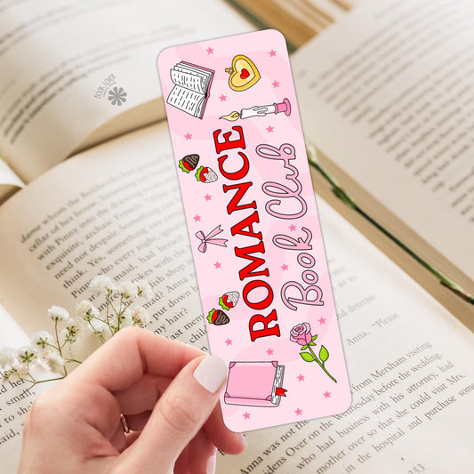 Romance Book Club Bookmark / Bookish Bookmark / Book Lover Gift / Bookish Merch / Romance Reader / Reading Lover
