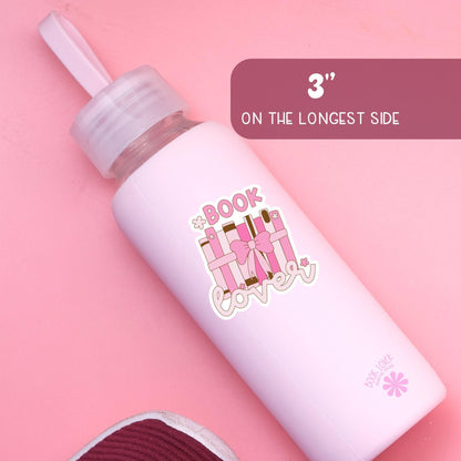 Book Lover Bow Sticker / Bookish Stickers / Book Lover Gift / Bookish Merch / Kindle Sticker / Smut Reader / Reading Lover / E-Reader