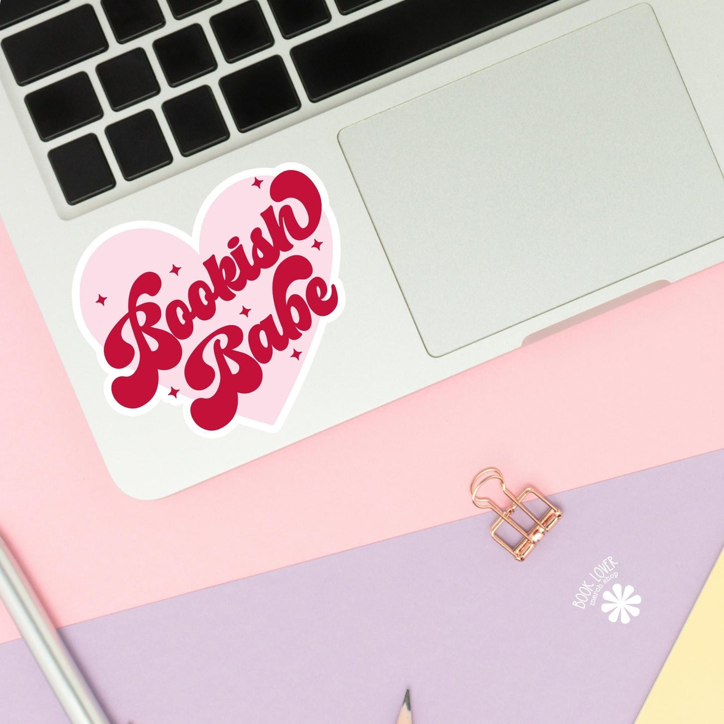 Bookish Babe Stickers / Bookish Stickers / Book Lover Gift / Bookish Merch / Kindle Sticker / Smut Reader / Reading Lover / E-Reader