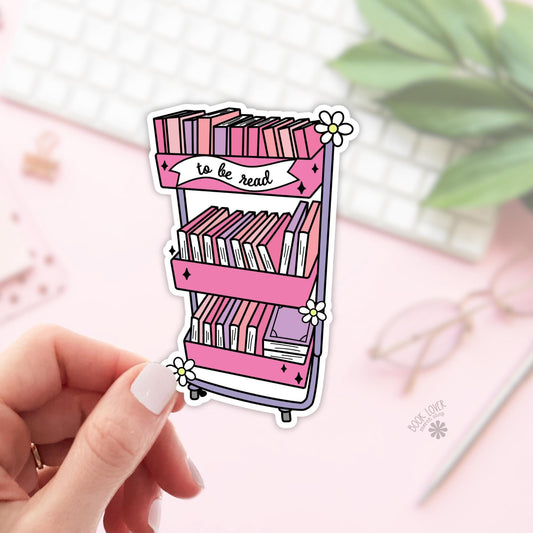 To Be Read Stickers / Bookish Stickers / Book Lover Gift / Bookish Merch / Kindle Sticker / Smut Reader / Reading Lover / E-Reader