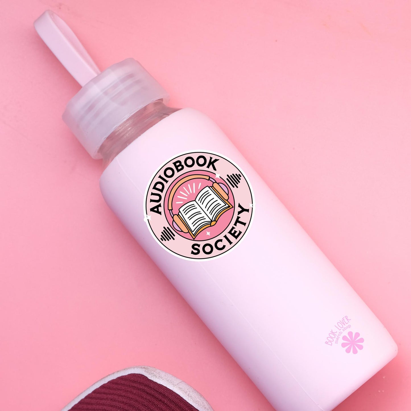 Audiobook Society Stickers / Bookish Stickers / Book Lover Gift / Bookish Merch / Kindle Sticker / Smut Reader / Reading Lover / E-Reader