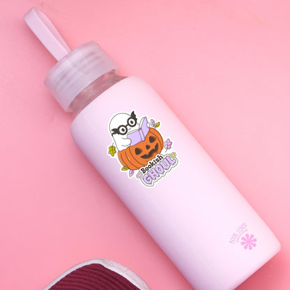 Bookish Ghoul Ghost Stickers / Halloween Bookish Stickers / Book Lover Gift / Bookish Merch / Kindle Sticker / Reading Lover / E-Reader