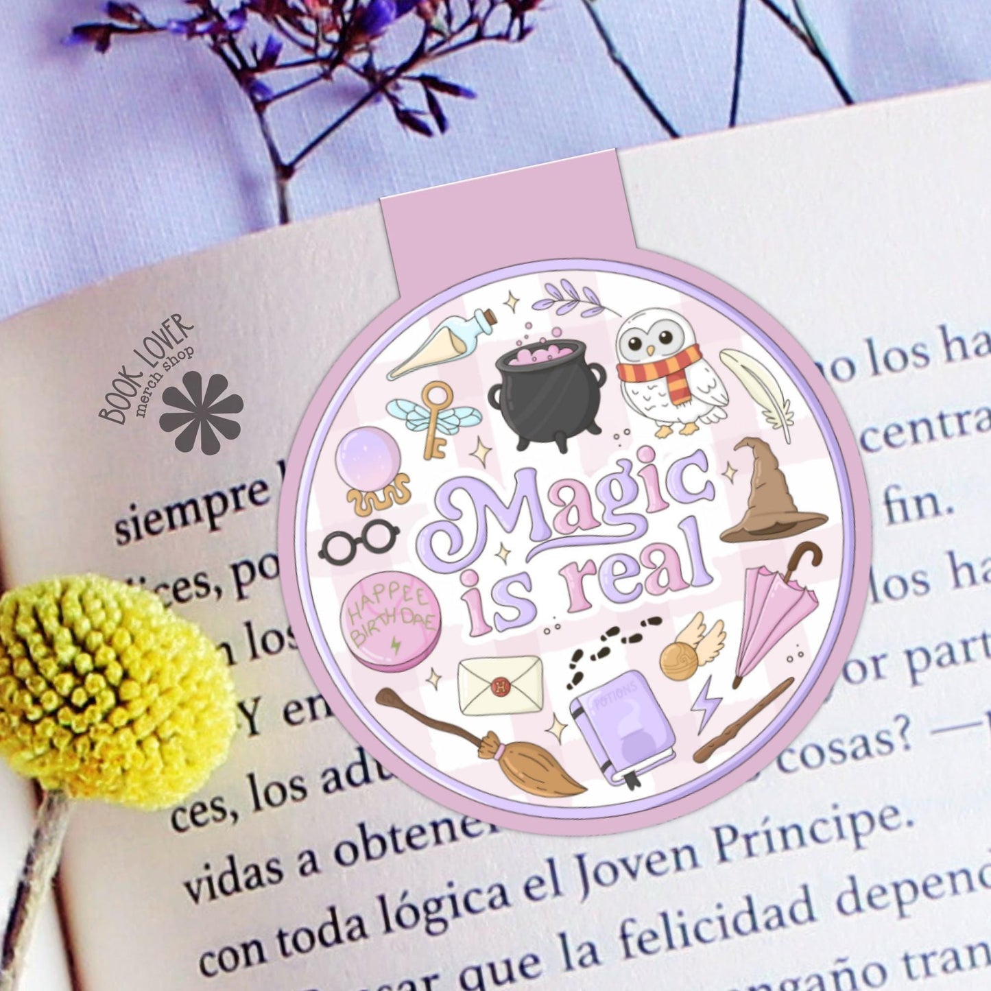 Magic is Real Magnetic Bookmark / Bookish Bookmark / Book Lover Gift / Bookish Merch / Smut Reader / Reading Lover