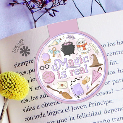 Magic is Real Magnetic Bookmark / Bookish Bookmark / Book Lover Gift / Bookish Merch / Smut Reader / Reading Lover