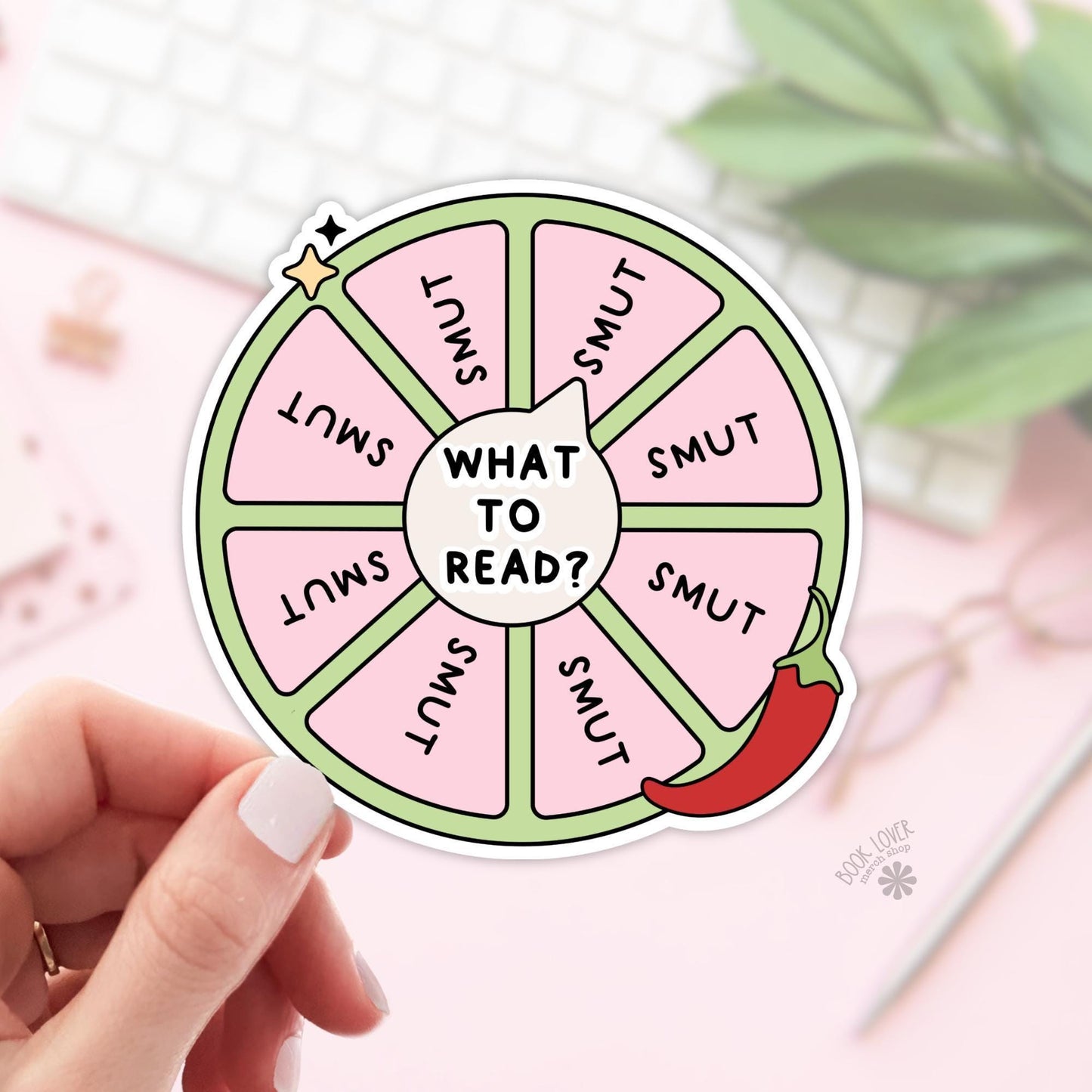 What To Read Smut Stickers / Bookish Stickers / Book Lover Gift / Bookish Merch / Kindle Sticker / Smut Reader / Reading Lover / E-Reader