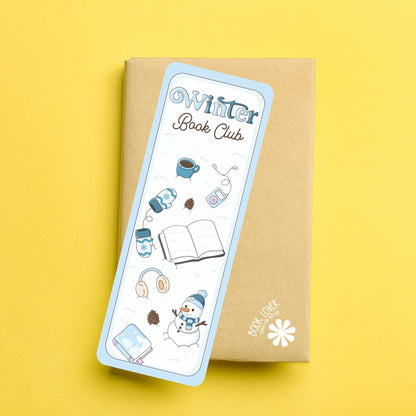 Winter Book Club Bookmark / Winter Bookish Bookmark / Book Lover Gift / Bookish Merch / Smut Reader / Reading Lover