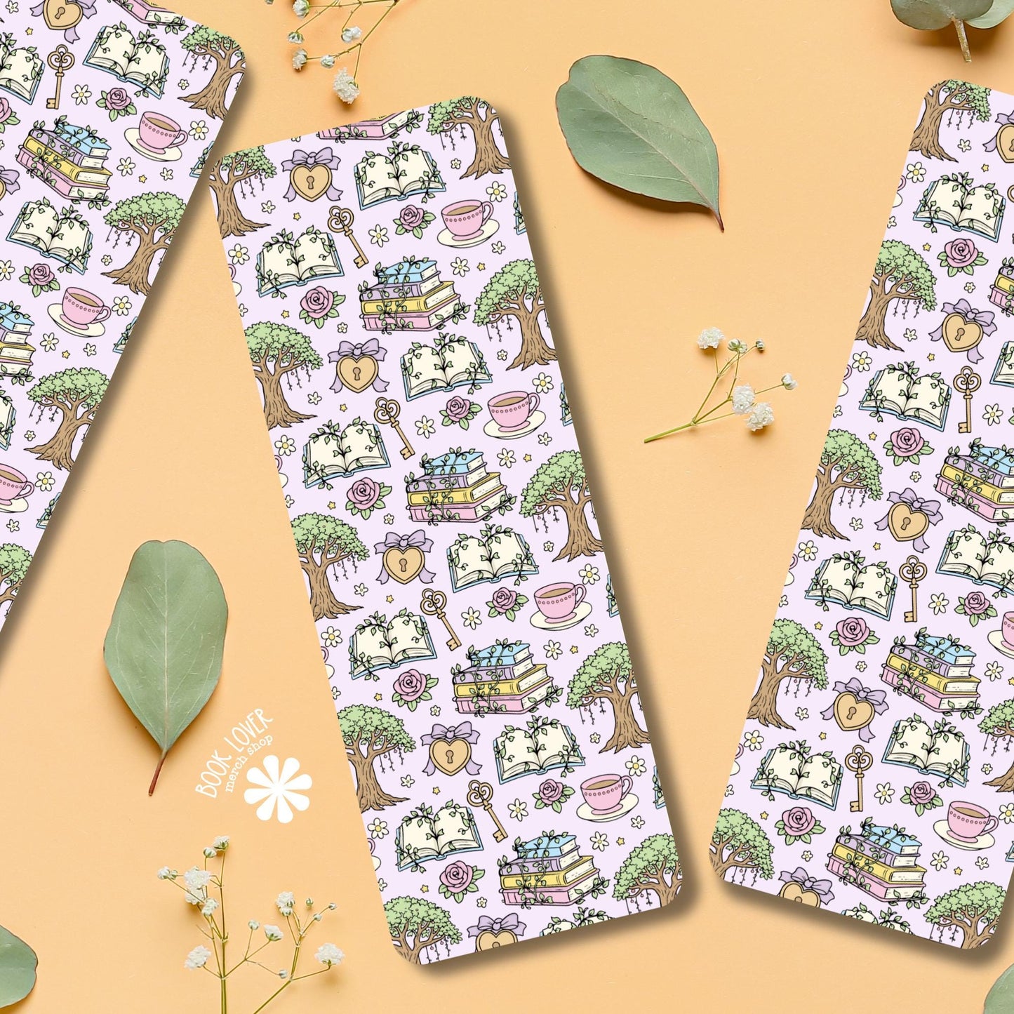 Enchanted Forest Bookmark / Whimsical Bookish Bookmark / Book Lover Gift / Bookish Merch / Reading Lover