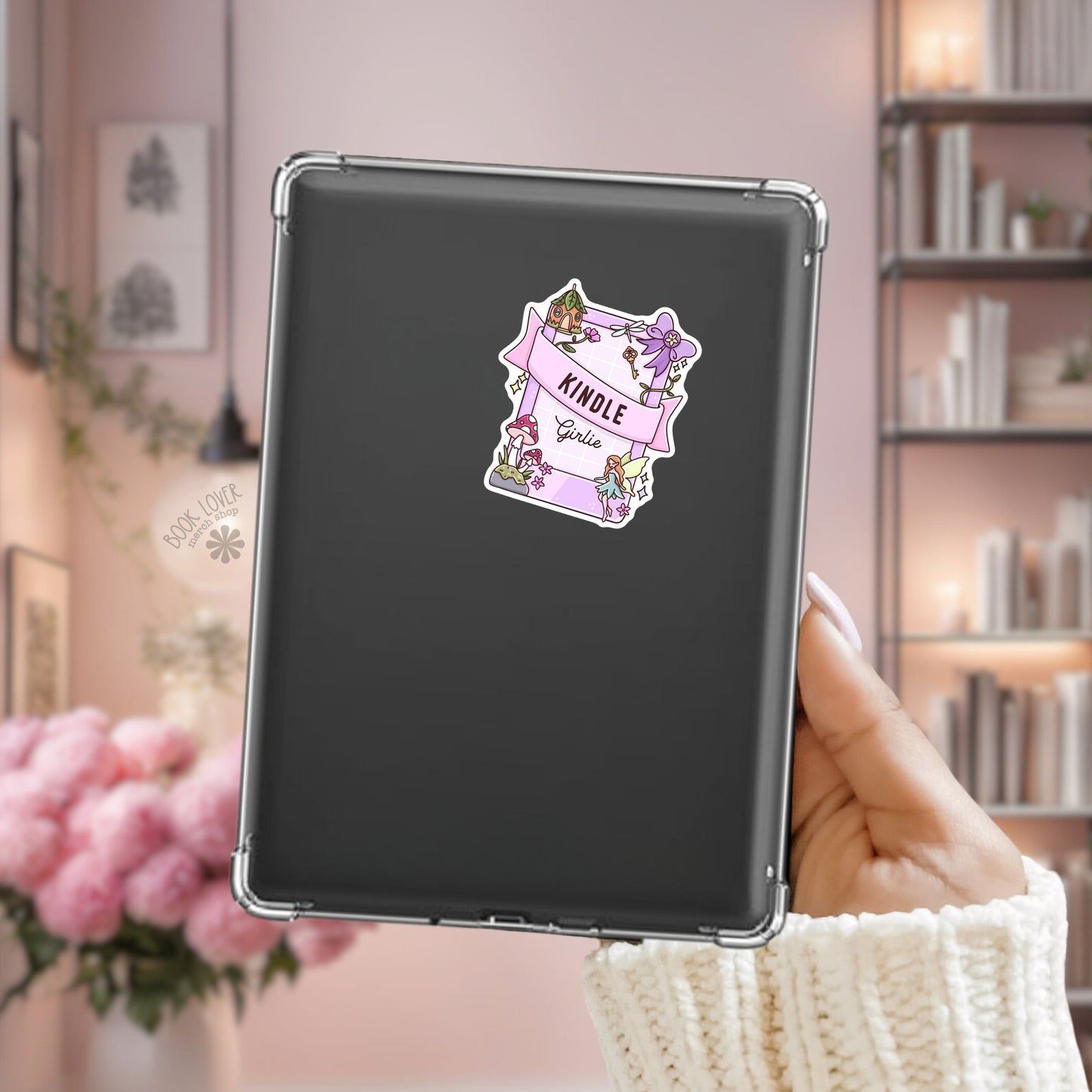 Fairy Tale Kindle Sticker | Girlie Bookish | Fantasy Reader Gift