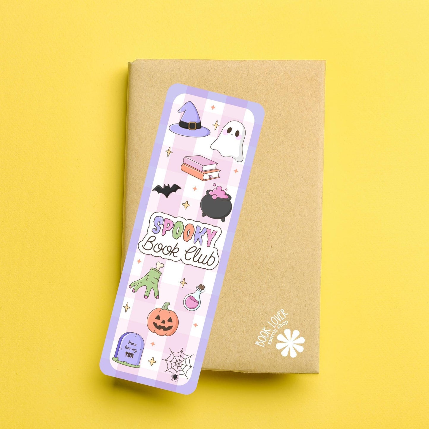 Spooky Book Club Bookmark / Halloween Bookish Bookmark / Book Lover Gift / Bookish Merch / Smut Reader / Reading Lover
