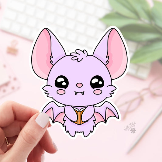 Bat Bookish Stickers / Bookish Stickers / Book Lover Gift / Bookish Merch / Kindle Sticker / Smut Reader / Reading Lover / E-Reader