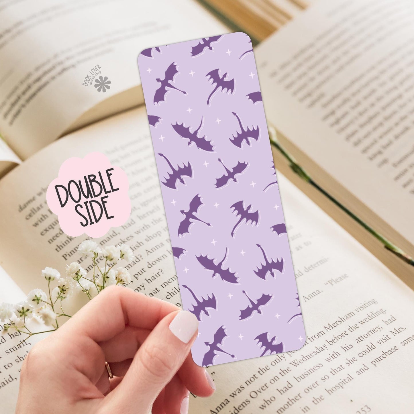 Romantasy Bookmarks / Dragon Bookish Bookmark / Fantasy Book Lover Gift / Bookish Merch / Smut Reader / Reading Lover