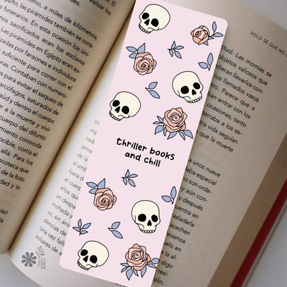 Thriller Bookmark / Thriller Books and Chill / Bookish Bookmark / Book Lover Gift / Bookish Merch / Smut Reader / Reading Lover