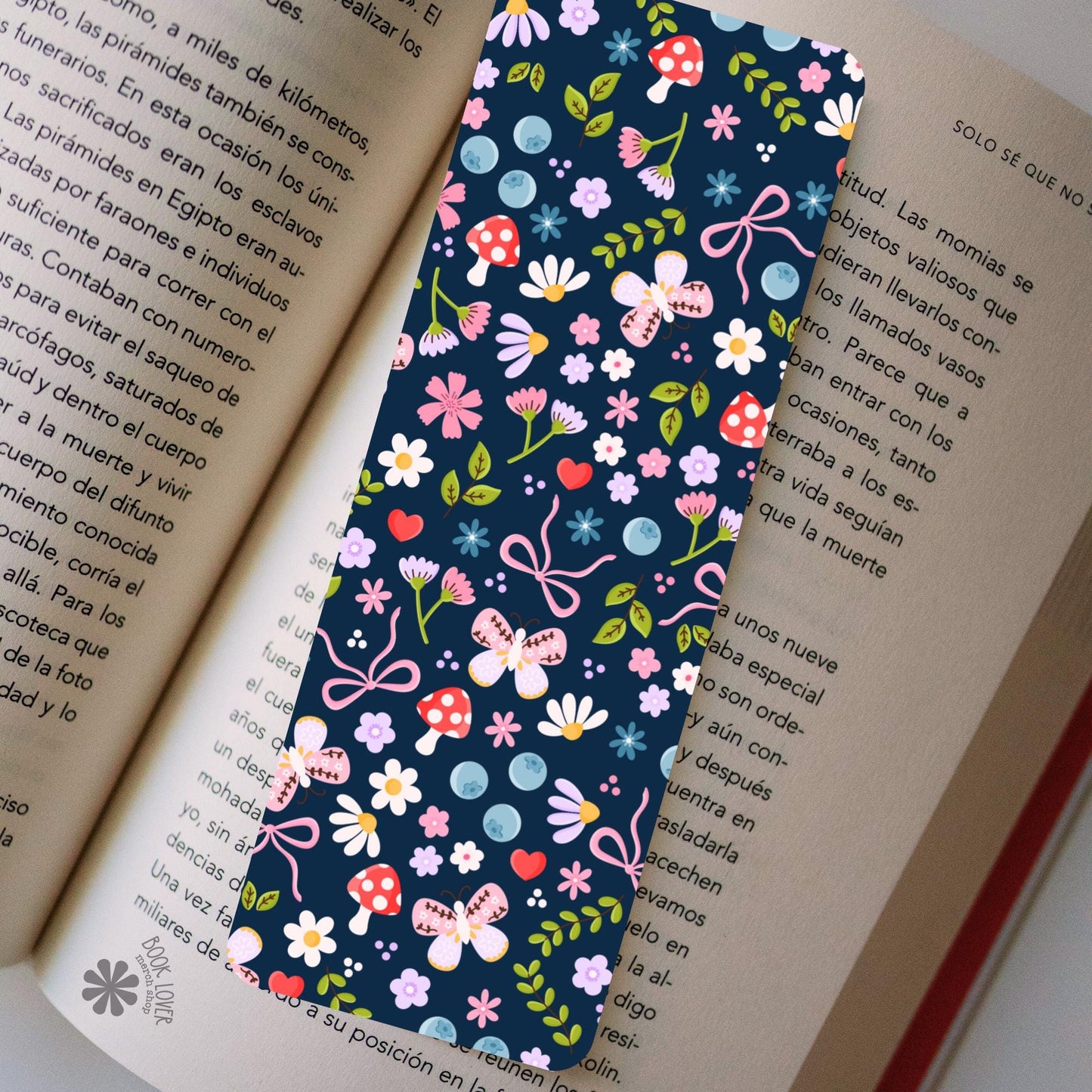 Summer Love Bookmark / Blueberry Bookish Bookmark / Book Lover Gift / Bookish Merch / Smut Reader / Reading Lover