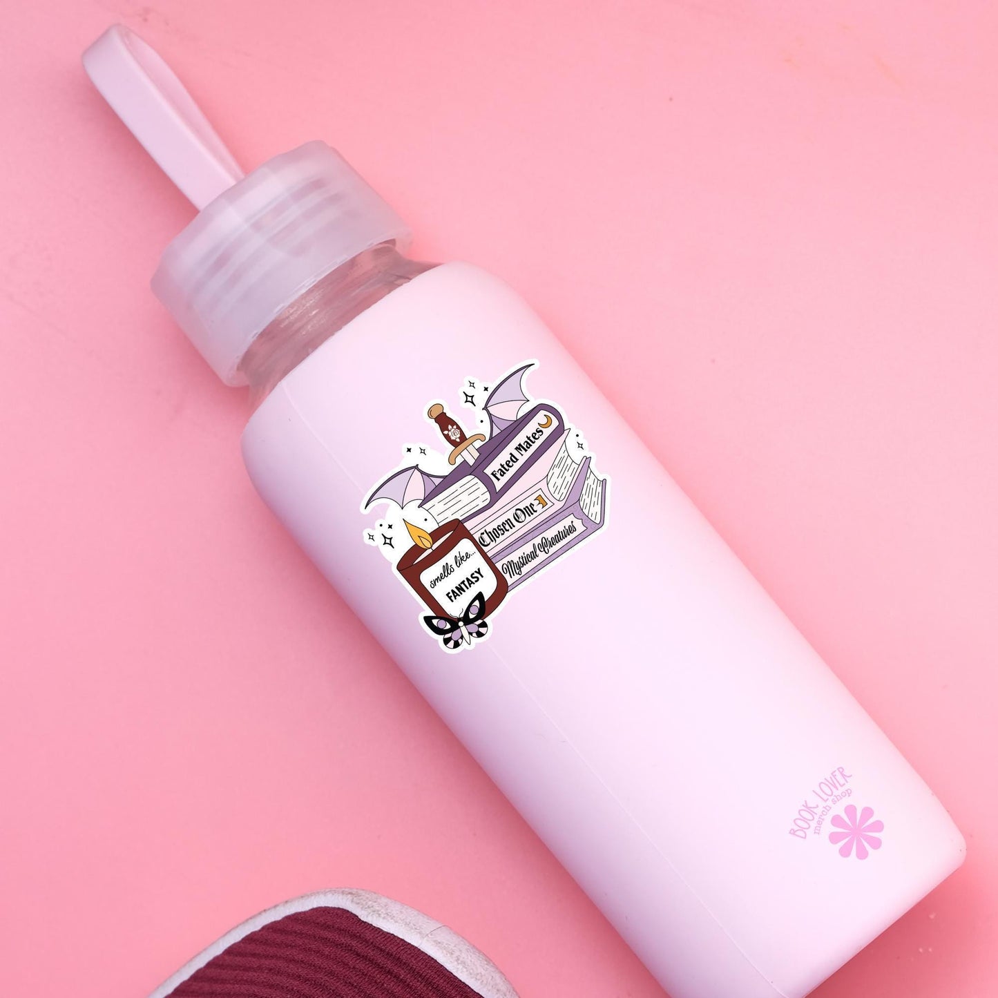 Smells Like Fantasy Stickers / Bookish Stickers / Book Lover Gift / Bookish Merch / Kindle Sticker / Smut Reader / Reading Lover / E-Reader