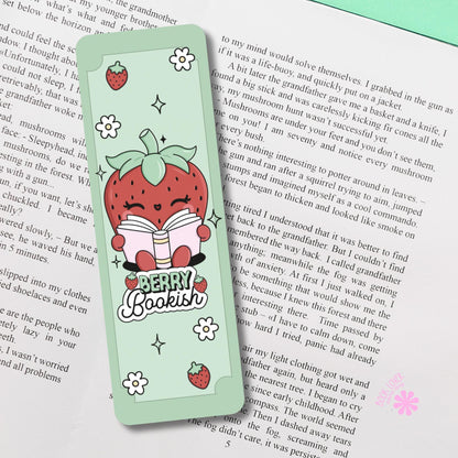 Berry Bookish Bookmark / Strawberry Bookish Bookmark / Book Lover Gift / Bookish Merch / Smut Reader / Reading Lover