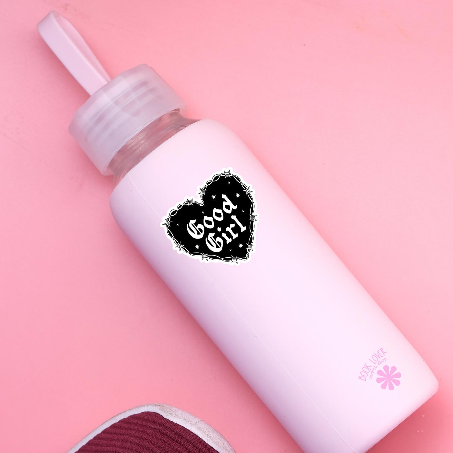 Good Girl Stickers / Bookish Stickers / Book Lover Gift / Bookish Merch / Kindle Sticker / Smut Reader / Spicy Reading Lover / E-Reader