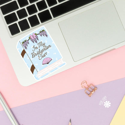 In My Bridgerton Era Stickers / Bookish Stickers / Book Lover Gift / Bookish Merch / Kindle Sticker / Smut Reader / Reading Lover / E-Reader