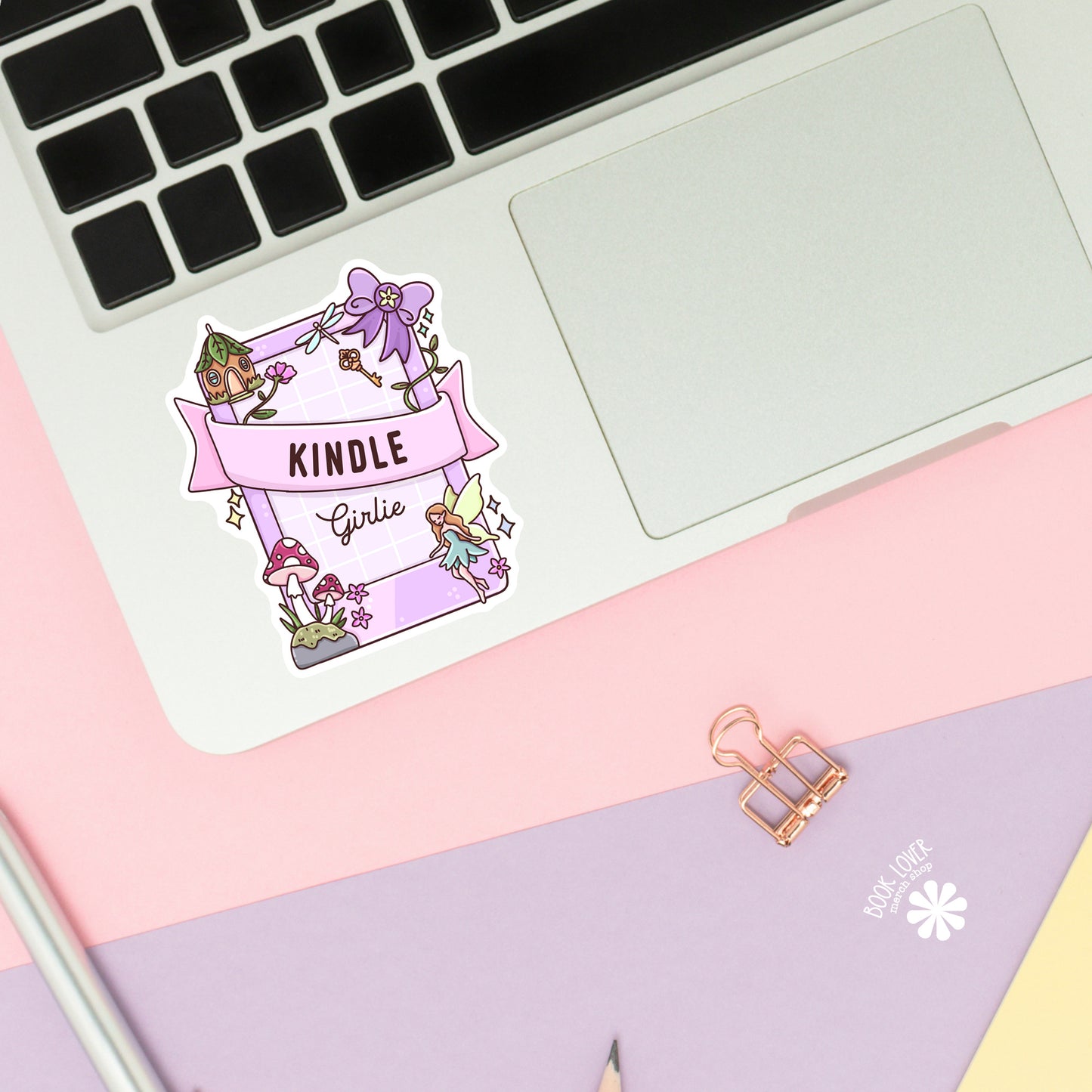 Fairy Tale Kindle Sticker | Girlie Bookish | Fantasy Reader Gift