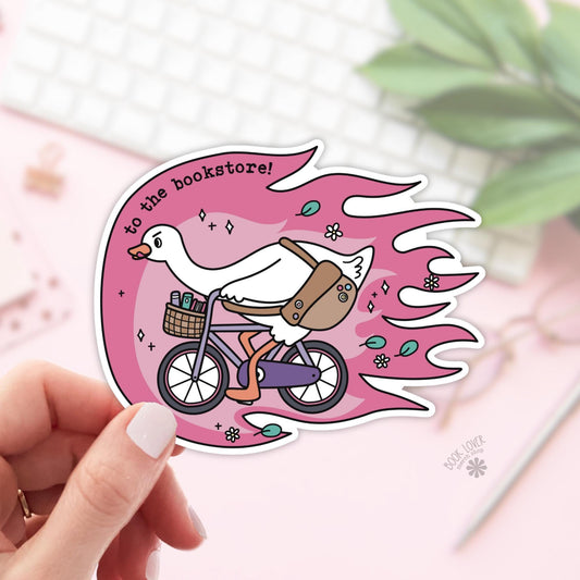To The Bookstore Stickers / Bookish Stickers / Book Lover Gift / Bookish Merch / Kindle Sticker / Smut Reader / Reading Lover / E-Reader