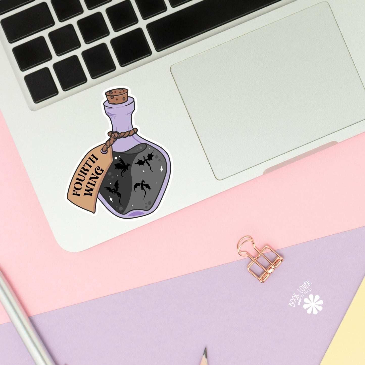 Fourth Wing Potion Stickers / Bookish Stickers / Book Lover Gift / Bookish Merch / Kindle Sticker / Smut Reader / Reading Lover / E-Reader