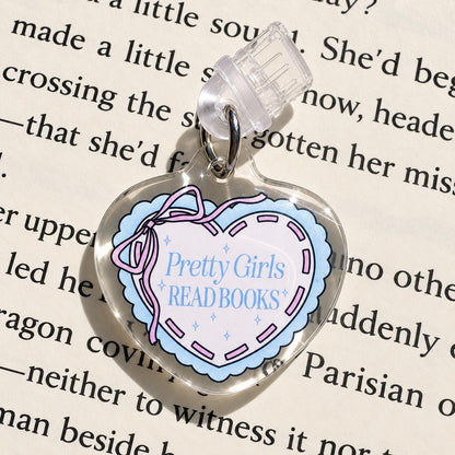 Coquette Pink Bow USB C dust plug, Kindle charm, view 2
