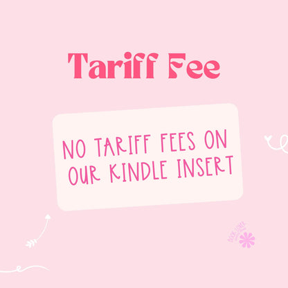 Booked for Summer Insert / Physical Product / Bookish Kindle Insert / Book Lover Gift / Bookish Merch / Vacation / Beach Reading Lover