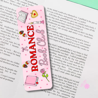 Romance Book Club Bookmark / Bookish Bookmark / Book Lover Gift / Bookish Merch / Romance Reader / Reading Lover