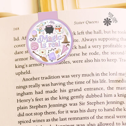 Magic is Real Magnetic Bookmark / Bookish Bookmark / Book Lover Gift / Bookish Merch / Smut Reader / Reading Lover