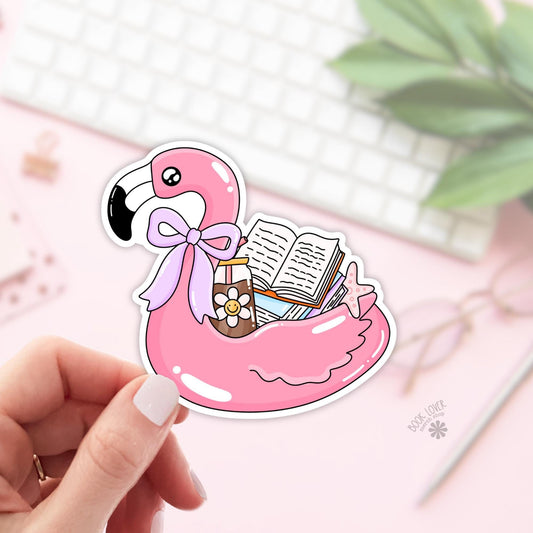 Bookish Summer Stickers / Bookish Stickers / Book Lover Gift / Bookish Merch / Kindle Sticker / Smut Reader / Reading Lover / E-Reader