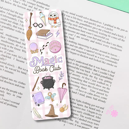 Magic is Real Bookish Bookmark / Magical Bookish Bookmark / Book Lover Gift / Bookish Merch / Smut Reader / Reading Lover