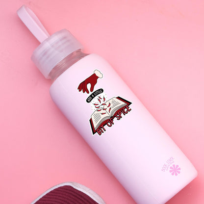 Add A Little Bit of Spice Stickers / Bookish Stickers / Book Lover Gift / Bookish Merch / Kindle Sticker / Smut Reader / Reading Lover