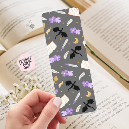 Fantasy Reader Bookmark / Dragon Bookish Bookmark / Book Lover Gift / Bookish Merch / Fantasy Reader / Reading Lover