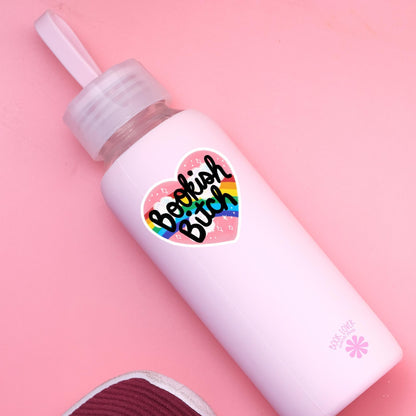 Bookish Bitch Stickers / Bookish Stickers / Book Lover Gift / Bookish Merch / Kindle Sticker / Smut Reader / Reading Lover / E-Reader